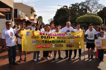 Foto - Caminhada da 27ª do PCDs