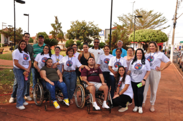 Foto - Caminhada da 27ª do PCDs