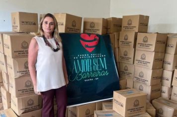 Fundo Social de Guaíra recebe mais 500 cestas do fundo do estado
