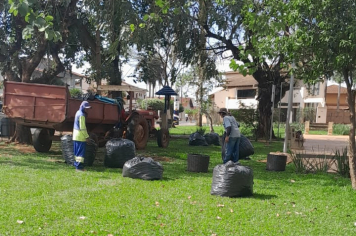 Equipe do Parque Maracá intensifica limpeza e manutenção no principal cartão-postal da cidade