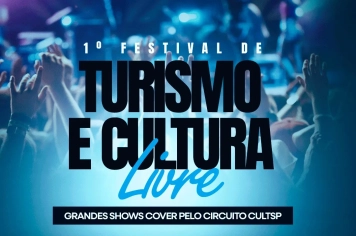 1º Festival de Turismo e Diversidade Cultural Livre acontece entre 29 e 30 de novembro