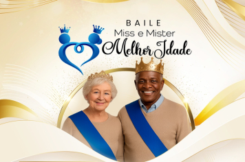 Grande noite de glamour e solidariedade: Fundo Social realiza Baile da escola de Miss e Mister Melhor Idade 