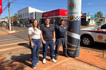 Promotor guairense atuando em Alagoas veio conhecer Defesa Civil e Monitoramento por Totens