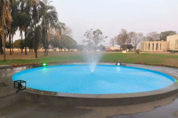 Fonte Luminosa da Casa de Cultura um novo “point” no Parque Maracá