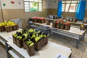 Compromisso e alegria: mobilização garante a entrega de ovos de Páscoa para alunos da rede municipal de Guaíra