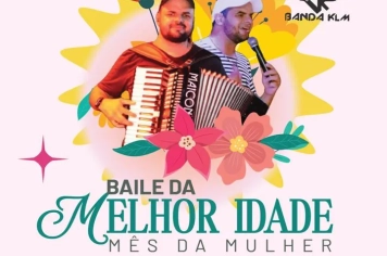 Baile da Melhor Idade celebra mês da mulher com diversão e solidariedade em Guaíra
