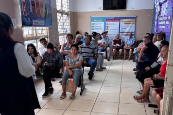 USF José Vilela promove palestra sobre saúde mental.