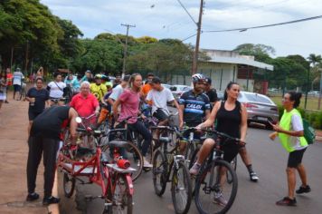 Projeto Mais Saúde e Qualidade de Vida se encerra com Passeio Ciclístico