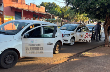 Posturas, GCM e PM fazem operação contra cerol