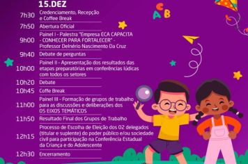 Guaíra promove a 13ª Conferência dos Direitos da Criança e Adolescente 
