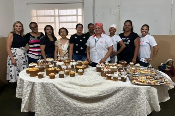 Fundo Social, Sebrae e Senai concluem curso de doces natalinos