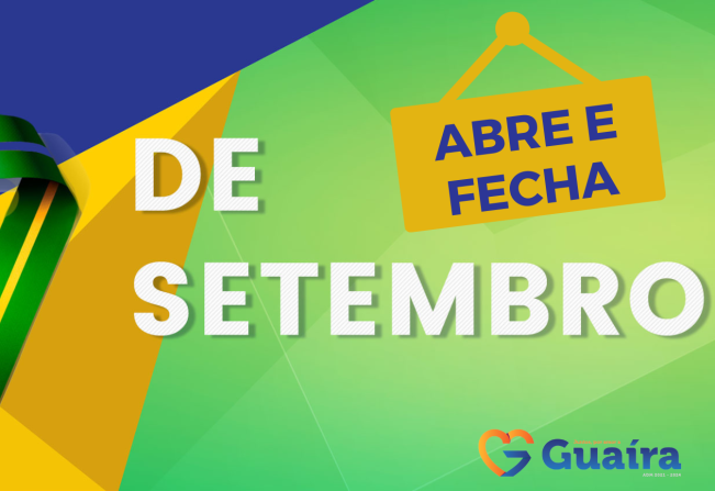 FERIADO 7 DE SETEMBRO: CONFIRA O QUE ABRE E FECHA NESTA QUARTA-FEIRA