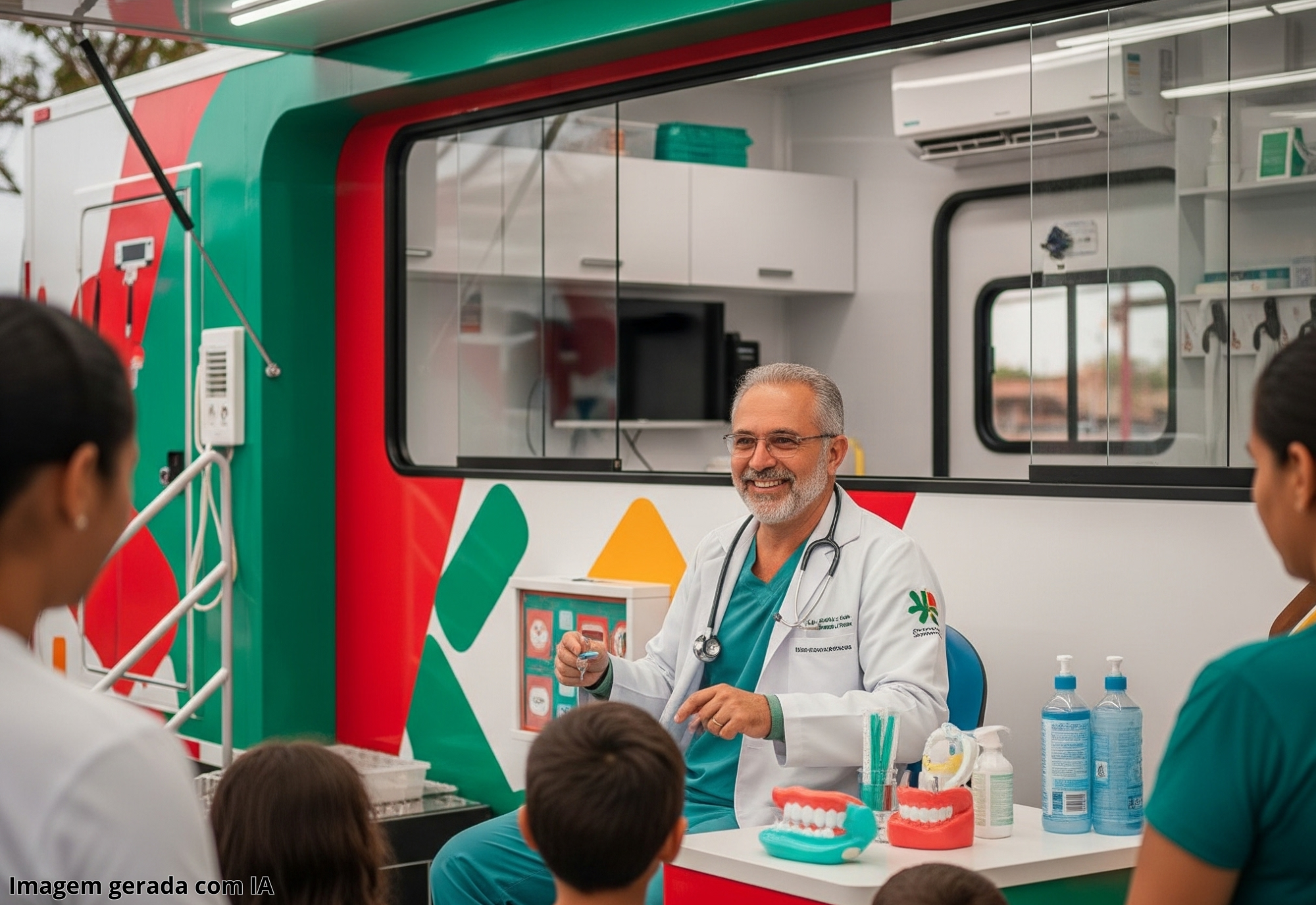 Guaíra recebe unidade móvel para prevenir câncer de boca em agosto
