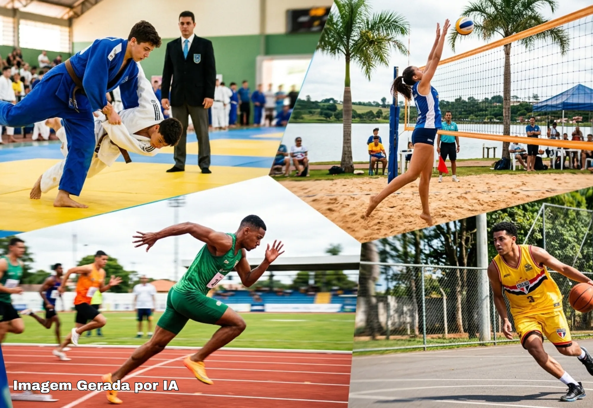 Giro esportivo: Guaíra sedia maratona de competições no feriado do Dia Trabalho 