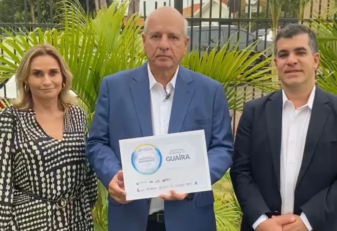 Prefeito Junão recebe Selo Diamante de Transparência em evento do Tribunal de Contas
