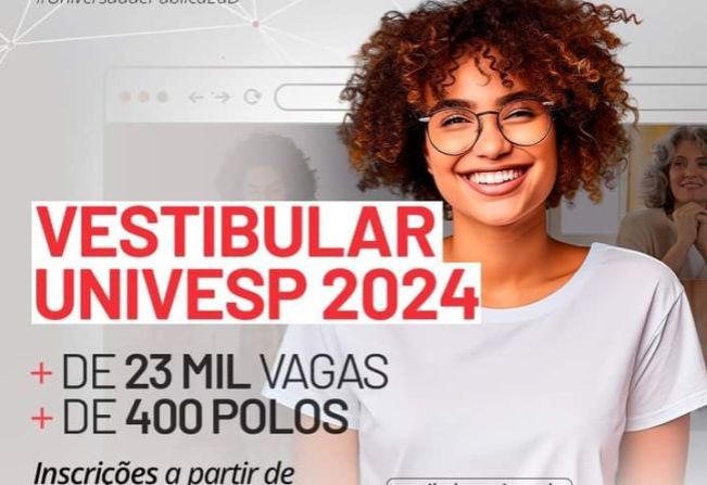 Vestibular Univesp 2024: Inscrições estão abertas