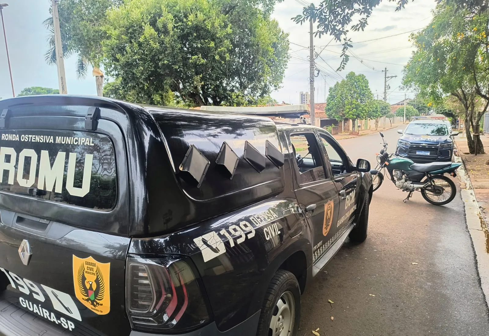 Criança é flagrada conduzindo motocicleta no Centro