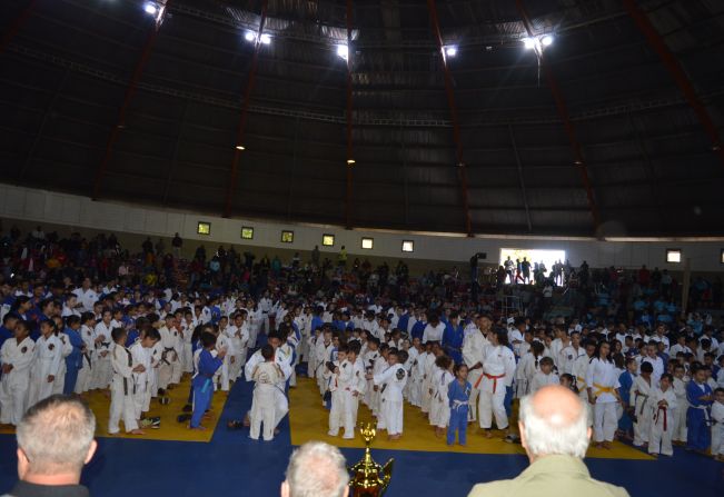Mais de 1.000 atletas participaram do 19º Torneio de judô 