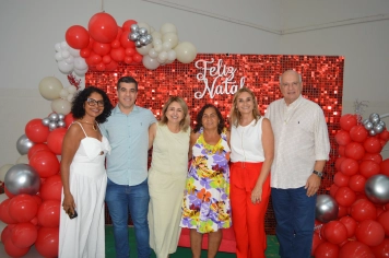 Foto - Festiva de fim de ano no Fundo Social