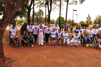 Foto relacionada - Caminhada da 27ª Semana Municipal de Prevenção às Deficiências e a Semana Nacional da Pessoa com Deficiência Intelectual e Múltipla