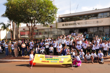 Foto relacionada - Caminhada da 27ª Semana Municipal de Prevenção às Deficiências e a Semana Nacional da Pessoa com Deficiência Intelectual e Múltipla