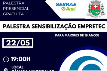 Participe da palestra gratuita sobre o EMPRETEC