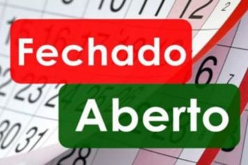 Abre e Fecha do 28 de outubro (Dia do Servidor Público Municipal)