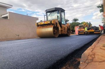 Quase R$ 2,5 mi: Guaíra segue com obras de recape e pavimentação em diversos trechos da cidade