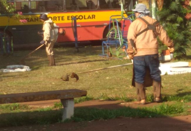 Prefeitura promove limpeza e reparos no Guaritá