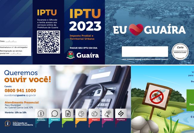 Carnês do IPTU estão sendo entregues 