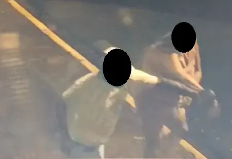 Totem e GCMs flagram agressão a grávida e levam à prisão em flagrante