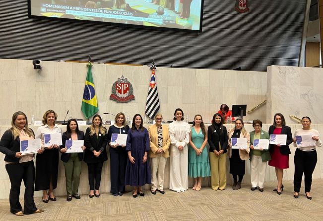 Trabalho do Fundo Social de Guaíra recebe reconhecimento da Alesp