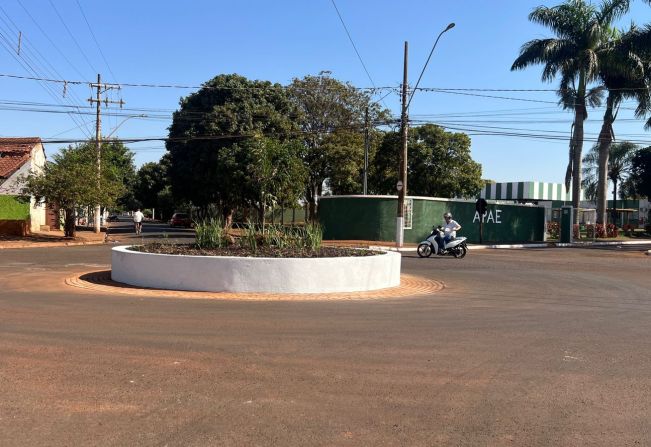 Será inaugurada amanhã a Rotatória da Apae 