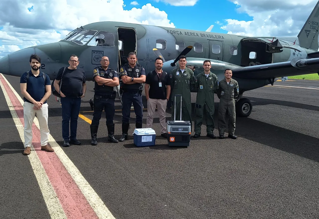GCM escolta órgãos que salvarão vidas 